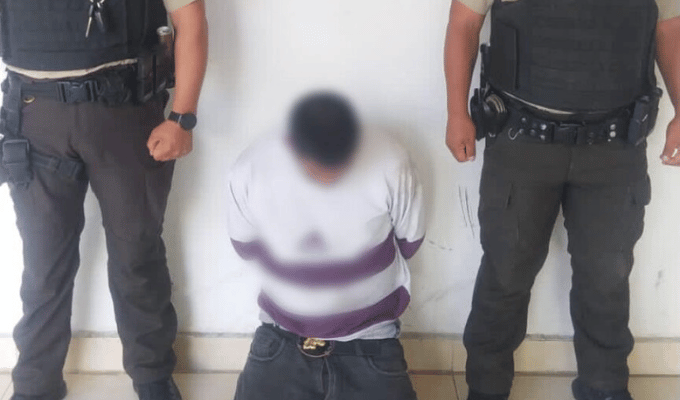 Aprehendido por porte ilegal de arma en Julio Andrade, Carchi