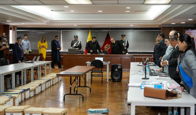 Caso Plaga: Tribunal dará sentencia esta tarde a 5 exjueces