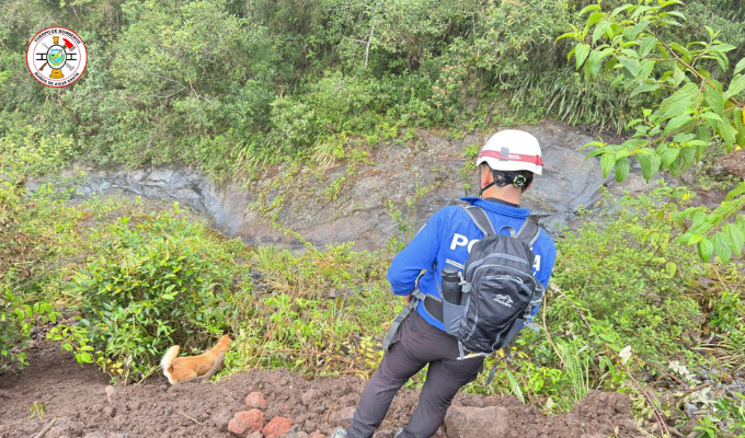 Hallaron el cuerpo del sargento Darío Caicedo en el Tungurahua