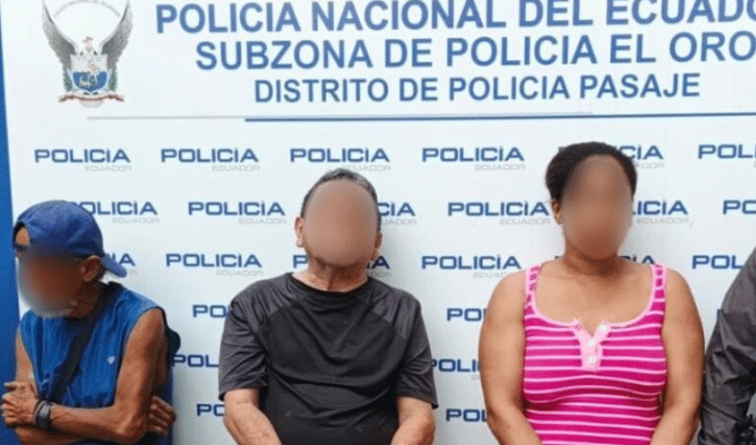 Tres capturados por tráfico de drogas en El Oro tras operativo “Apolo”