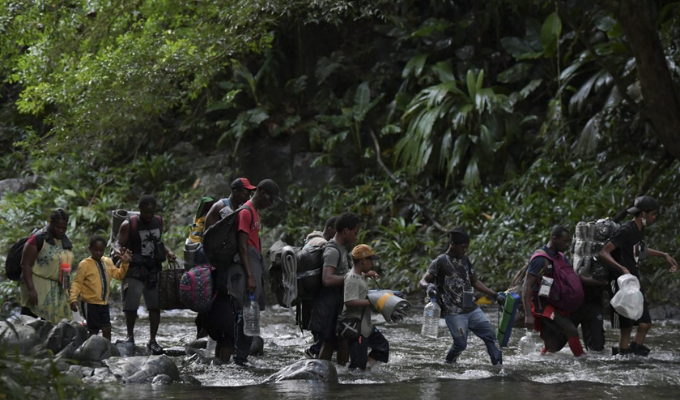 Ruta a través de la selva del Darién: Un récord de 248K migrantes