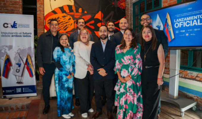 Ecuador inauguró la Cámara de Comercio Venezolana Ecuatoriana (CCVE)