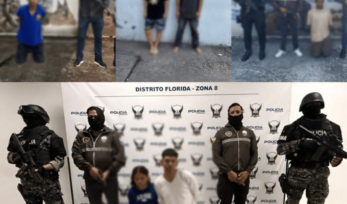 Cayeron seis por microtráfico entre Guayaquil y Santa Elena