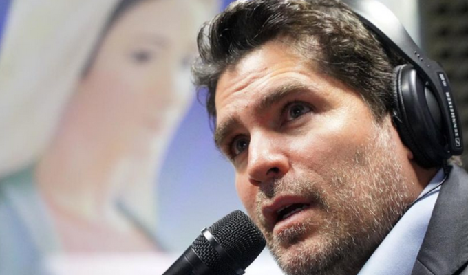 ¡De película! Eduardo Verástegui y su cita con el presidente Lasso