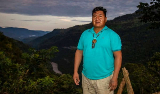 Conaie denunció ataque armado contra José Esach en la vía Santa Clara