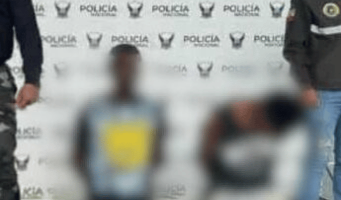Cayeron dos por extorsión en Esmeraldas