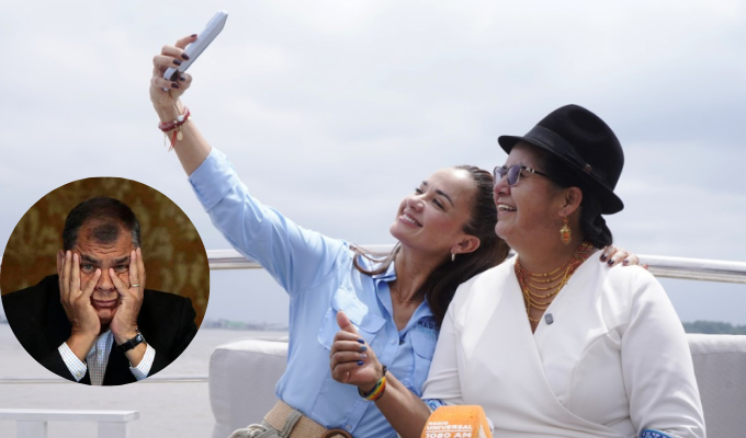 Aguiñaga y Tibán sacudieron al correísmo con una reunión en Guayaquil