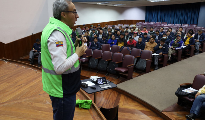 Tungurahua capacita a 150 en seguridad laboral