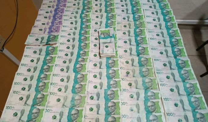 Carchi: allanamiento deja insumos químicos y pesos colombianos