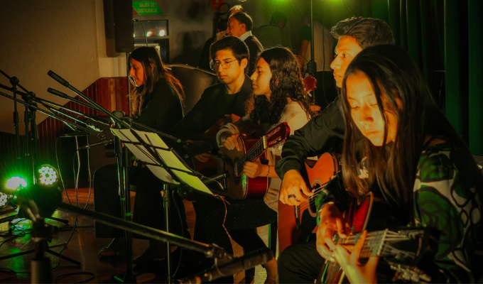 Una noche llena de música se vivió en el auditorio Fernando Naranjo