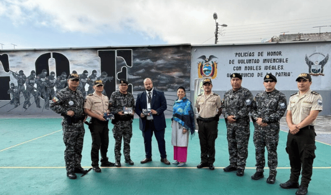 Quito: Policía recibió tres detectores radiológicos