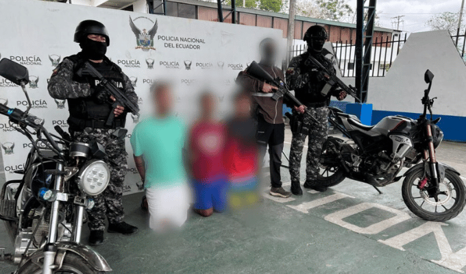 Cayeron tres por asesinato en Esmeraldas: uno es menor