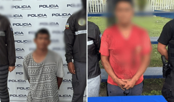 Tsunami 10: cayeron dos con armas en Santo Domingo y Guayaquil