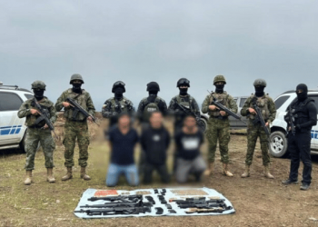 Azuay: cayó IIPR y dos más con armas y explosivos en “Fénix 366”
