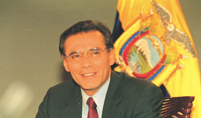 Jamil Mahuad: busca anular la condena de ocho años por peculado