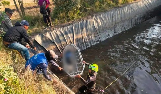 Tragedia en Guamote: dos niños murieron ahogados en un reservorio