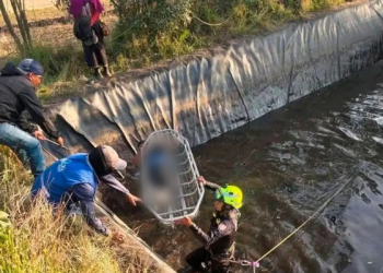 Tragedia en Guamote: dos niños murieron ahogados en un reservorio