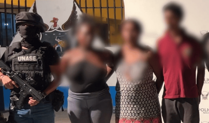 ¡Operativo “Libertad” en Esmeraldas! Caen tres por extorsión
