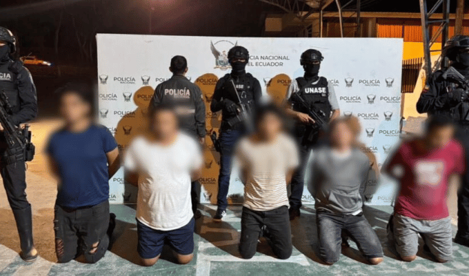 ¡Operativo “Libertad” en Esmeraldas! Capturan a cinco por secuestro