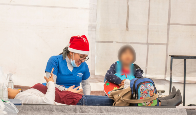 Cruz Roja de Tungurahua impulsa la campaña “Donavidad”