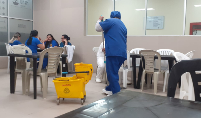 Monte Sinaí, sin contrato de limpieza en áreas críticas