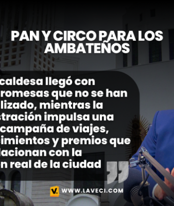 Pan y circo para los ambateños