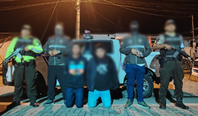 Cae dupla en Napo: operativo “Rayo–Gran Encuentro II”