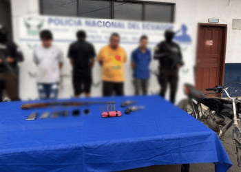 Cayeron tres de “Los Choneros” con armas en Guayas
