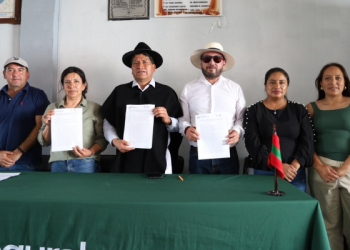 Convenio tripartito aseguró agua potable para Llimpe Grande, en Quero