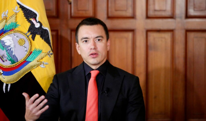 Noboa irá a Estados Unidos el 26 y 27 de diciembre