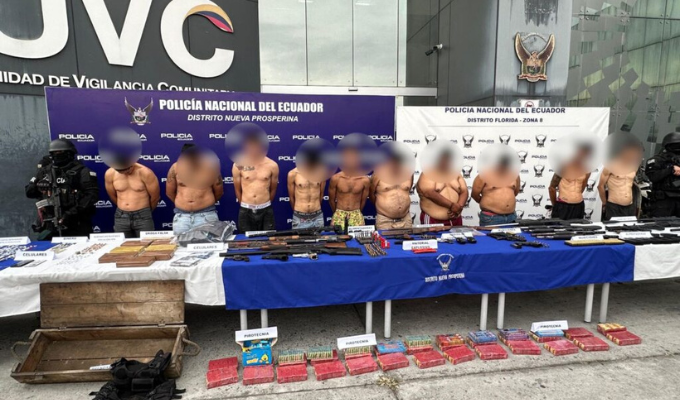 Apolo 34 sacudió la Zona 8: 12 aprehendidos y 5 detenidos