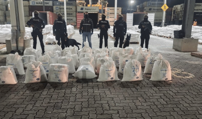 ¡Cayó cargamento de cocaína en Posorja!