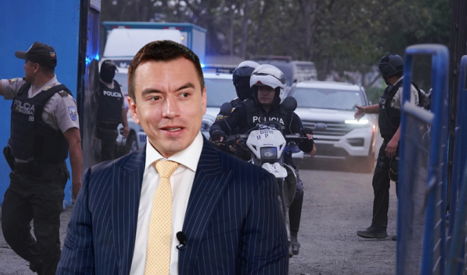 Noboa decretó áreas reservadas en perímetros carcelarios