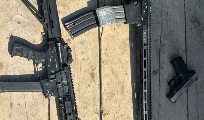 Persecución de película en Manta: 4 capturados