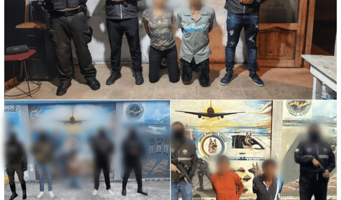 Golpe al microtráfico: cinco aprehendidos