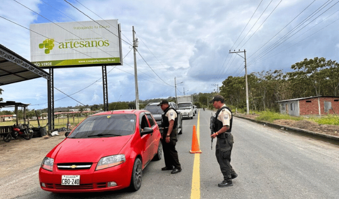 Balance del feriado en Esmeraldas: 278 operativos y 10 detenidos