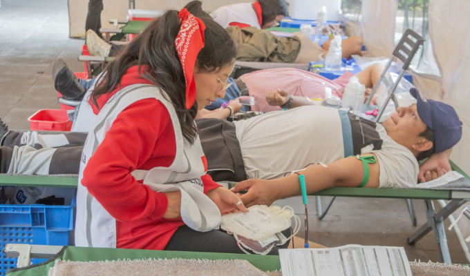 8.448 donantes se sumaron a salvar vidas con la Cruz Roja