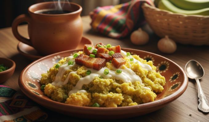 Tigrillo ecuatoriano: receta fácil para un desayuno potente