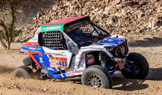 Guayasamín acelera en la etapa 8 del Dakar