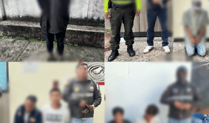 ¡Golpe antidrogas! Seis aprehendidos en tres provincias