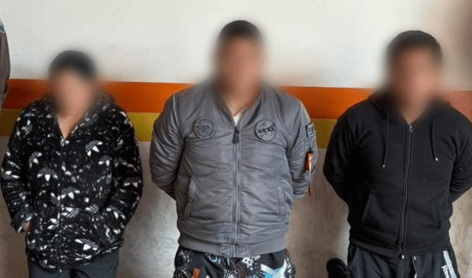 Tres capturados por tráfico ilícito de armas en Tulcán