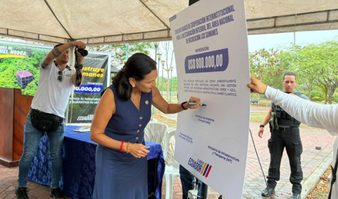 Gobierno intervendrá 632 hectáreas en Los Samanes con USD 800.000