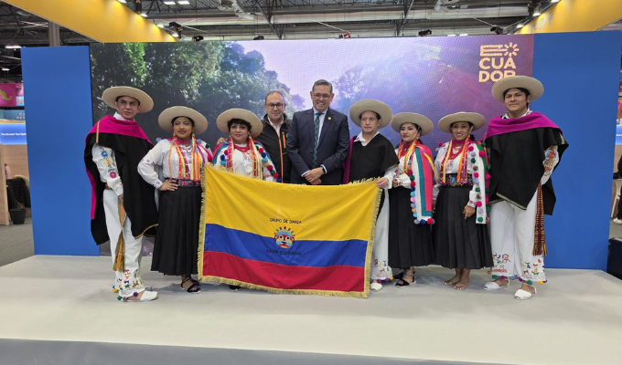 Tungurahua presente en la FITUR 2026 en Madrid con su Geoparque y más