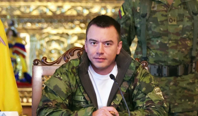 Noboa clavó tasa del 30% a importaciones de Colombia desde el 1 de feb