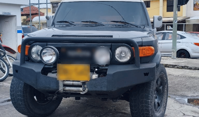 Ibarra: recuperan vehículo robado con apoyo binacional