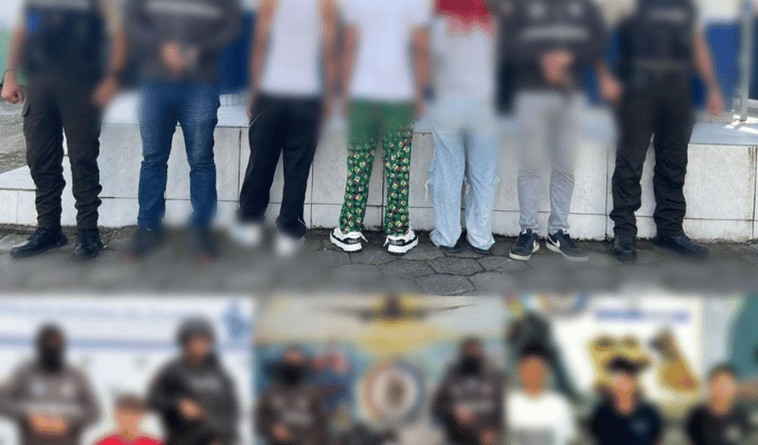 Seis operativos dejan 9 capturados en tres provincias