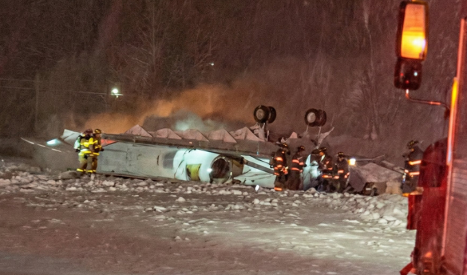 Avión privado se estrella en EEUU en plena tormenta