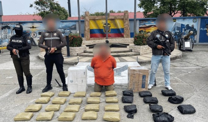47.600 dosis de marihuana cayeron en Guayaquil