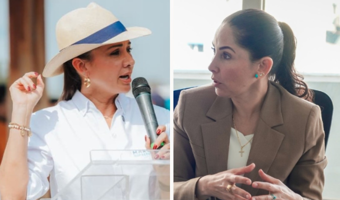 Aguiñaga le respondió a Luisa por “Caja Chica” desde Panamá