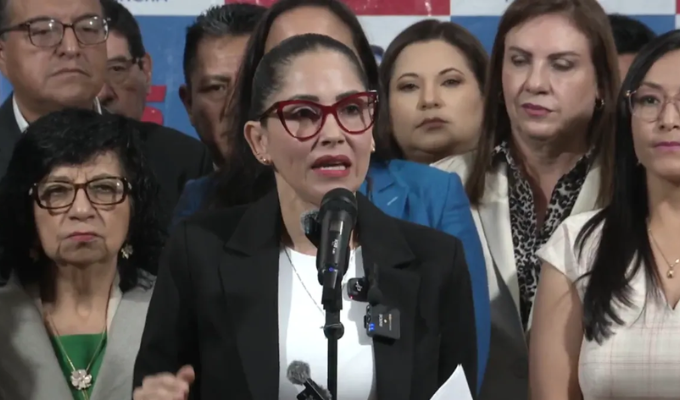 “Persecución política”, dijo la excandidata tras el allanamiento a su